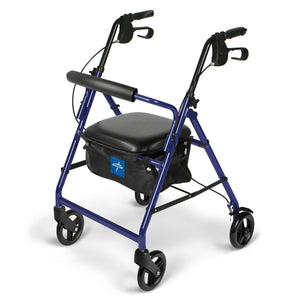 Rollators: Basic Rollator With 6" Wheels, Blue Ea.