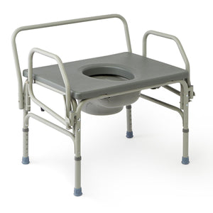 Commode, Drop Arm, Bariatric, 1000Lb Cap Ea.