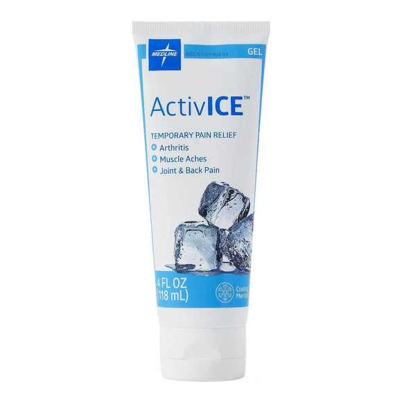 Pain Reliever, Topical: Activice Topical Pain Reliever Gel Tube, 4-Oz.  Ea.