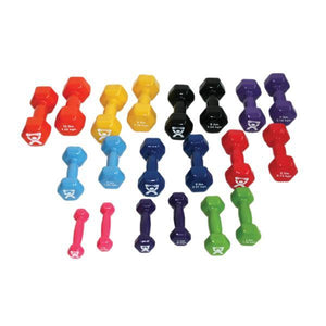 Dumbbells, Vinyl, 2Ea 1, 2, 3, 4, 5Lbs..