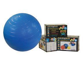 Ball. Exercise, Inflatable, Blue, 12"