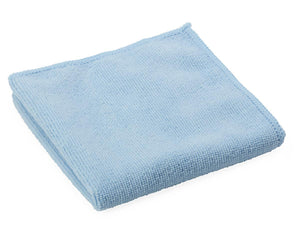 Cloth, Microfiber, Cleaning, Blue, 12"X12"  250/Cs