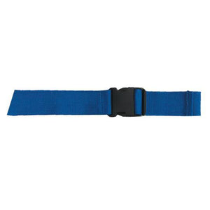 Belts: Polypropylene Gait Belt With Plastic Buckle, 60", Blue Ea.