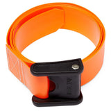 Gait Belts: Wipeable Gait Belt, Polyurethane Coated, Orange, 72" Ea.