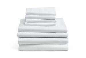Flat Sheet Interblend 55% Cotton/Poly Percale 60X104 12/Cs 2Doz Min