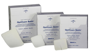 Pad, Foam, Basic, Optifoam, 3X3 Fenestrated  10/Bx