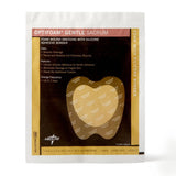 Dressings, Foam: Optifoam Gentle Foam Wound Dressing With Silicone Adhesive Border, 7" X 7" Sacrum