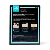 Optifoam Gentle Silicone-Faced Foam With Border, Sacrum7" X 7", In Educational Packaging 40/Cs