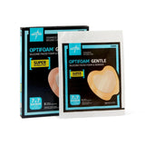 Optifoam Gentle Silicone-Faced Foam With Border, Sacrum7" X 7", In Educational Packaging 40/Cs