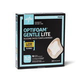 Optifoam Gentle Lite Wound Dressings, 4" X 4" With Border 10/Bx