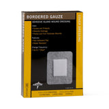 Sterile Bordered Gauze Adhesive Island Wound Dressing, 4" X 5" With 2" X 2.5" Pad  15/Bx