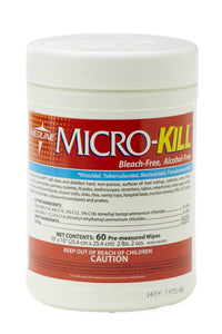 Wipe, Germ Micro-Kill Af 10X10  60Ct  12/Cs