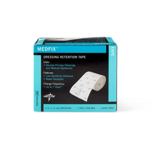 Tape Retention Dressing Medfix 4X11Yd  1/Bx