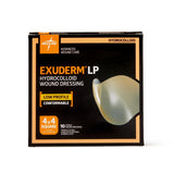 Dressing, Exuderm, Lp/Thin, Hydrocolloid, 4X4 10/Bx