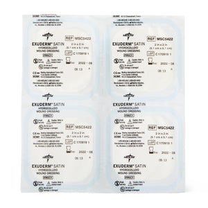 Hydrocolloid, Exuderm, Satin, 20/Bx