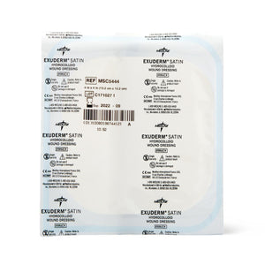 Hydrocolloid Exuderm Satin 4X4 Ea.