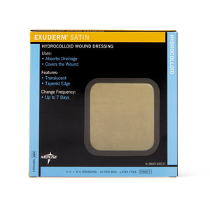 Hydrocolloid Exuderm Satin 4X4  10/Bx