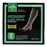 Medigrip Elasticated Tubular Support Bandage, Size G: 4-3/4"W (12 Cm) For Large Thighs 1Pr