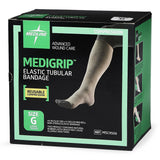 Medigrip Elasticated Tubular Support Bandage, Size G: 4-3/4"W (12 Cm) For Large Thighs 1Pr