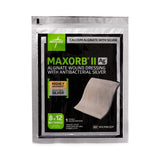 Maxorb Ii Silver Alginate Wound Dressing, 8" X 12", 5/Bx