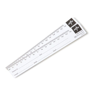 Ruler, Educare Wound, Paper 25/Pad  250/Pk