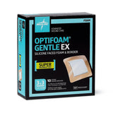 Optifoam Gentle Ex Bordered Foam Wound Dressing, 3" X 3"  10/Bx