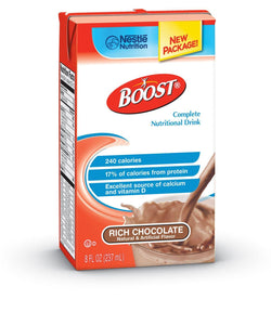 Boost, Chocolate, 8Oz Tetra  27/Cs