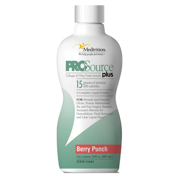 Prosource Plus Liquid Protein 30Oz Berry Punch 4/Cs