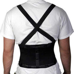 Back Support W/Susp Black Xl  Ea