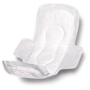 Pad, Sanitary, 11" W/Wings Non-Sterile 12/Cs