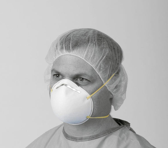 N95 Particulate Respirator Mask Level 3 Cone-Style , White, Size S 240/cs