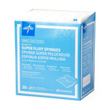 Gauze, Sponge, Fluff, 6X6X.75" Strl 2'S 480/Cs