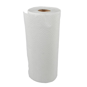 White Perforated Paper Towel Roll, 8.8" X 11"  30/Cs