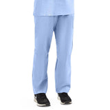 Pant, Scrub Drawstring Blue, Large, Disposable  30/Cs