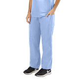 Pant, Scrub Drawstring Blue, Large, Disposable  30/Cs