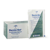 Dressing, Derma Gel, Hydrogel Wafer 4X4  25/Bx