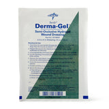 Dressing, Derma Gel, Hydrogel Wafer 4X4  25/Bx