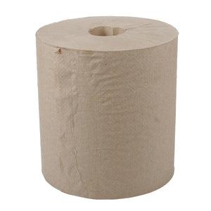 Paper Towel, Natural, Roll, 8X800'  6/Cs