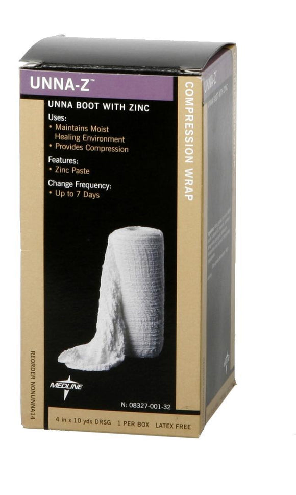 Unna Boot: Unna-Z Zinc Oxide Compression Bandage, 3