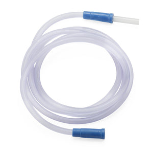 Tubing, Suction: Sterile Universal Suction Tubing With Straight Ribbed Connectors, 3/16" X 20"  50Cs