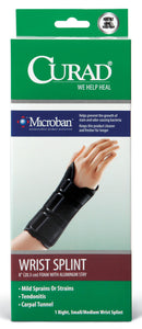 Splint, Wrist, 8", Rt, Sm/Md, Microb, 4/Cs