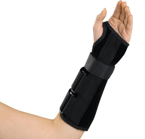 Wrist Splints: 10" Deluxe Forearm Wrist Splint, Left, Size S Ea.