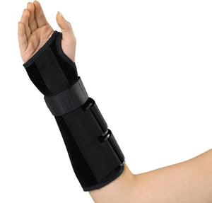 Wrist Splints: 10" Deluxe Forearm Wrist Splint, Right, Size S Ea.