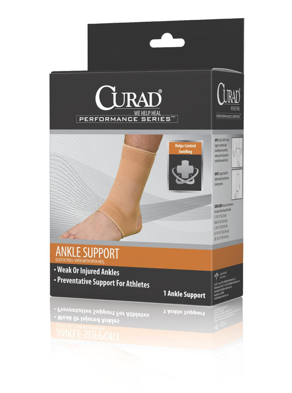 Support, Ankle Elast Open Heel Lg Ea.