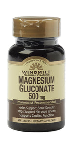 Magnesium Gluconate 500Mg Tab  90Btl