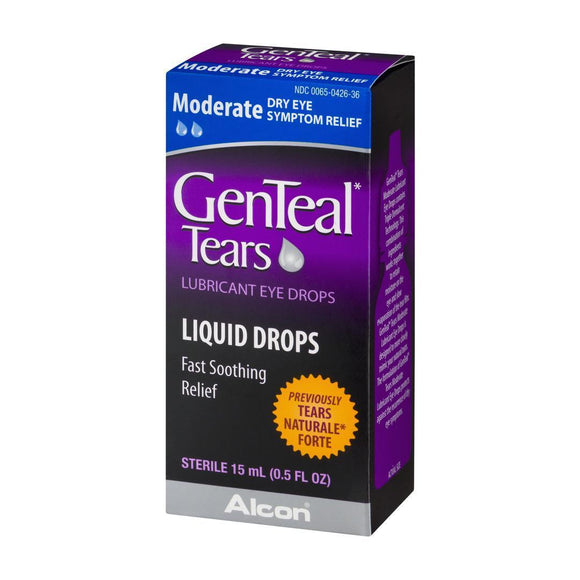 Genteal Tears Moderate Opth Drop 15Ml Ea.