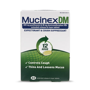 Mucinex Dm  600Mg/30Mg  40/Bx