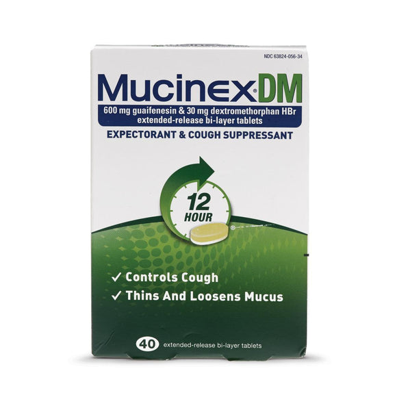 Mucinex Dm  600Mg/30Mg  40/Bx