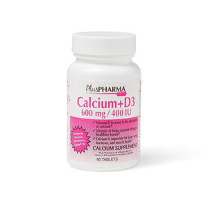 Calcium 600Mg 400Iu Vit D 60/Btl