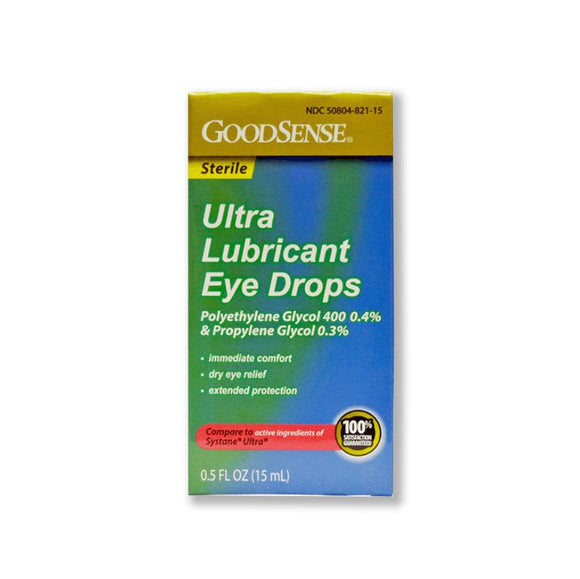 Ultra Lubricant Ophthalmic Drops, 0.5 oz. Vial Ea.